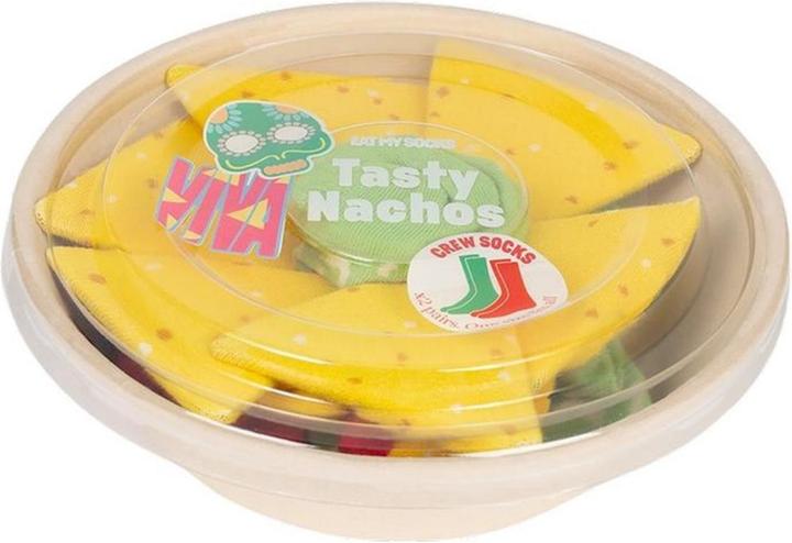 Produktbild Eat My Socks Tasty Nachos Socken (2er Pack, One Size)