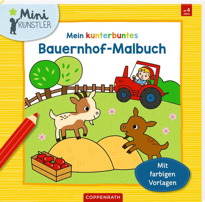 Produktbild Mein kunterbuntes Bauernhof-Malbuch