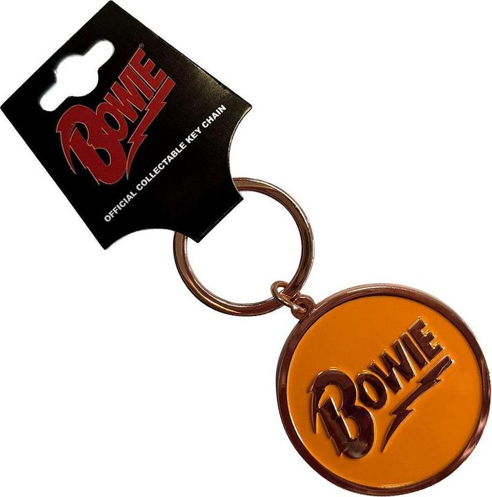 Produktbild David Bowie Schlüsselanhänger KreisLogo