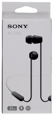 Productafbeelding Sony WI-C100 (Geen ruisonderdrukking, 25 h, Draadloze)