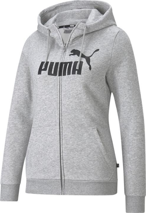 Puma ESS Logo Full-Zip Hoodie (L)