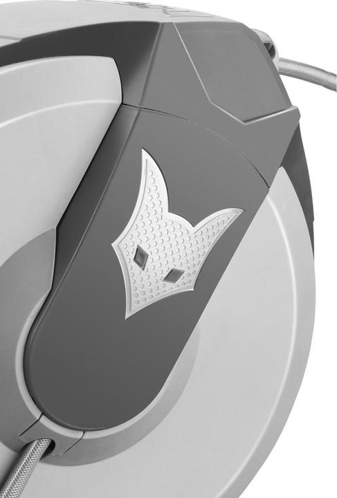 Produktbild Fuxtec Wasserschlauchaufroller 30m rund FX-WSA30G Grau (30 m)