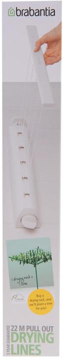 Produktbild Brabantia Pull-Out Wäscheleinen (22 m)
