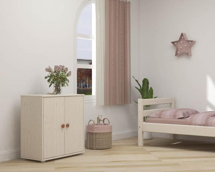 Produktbild Flexa Kommode Classic mit 2 Türen (72 x 44.50 x 74.50 cm)