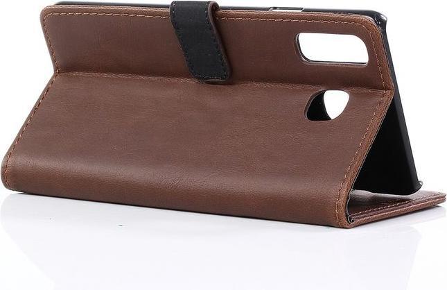 Actual product image MU Classic Crazy Horse IV Leather Bookcover Series (Samsung Galaxy A9)