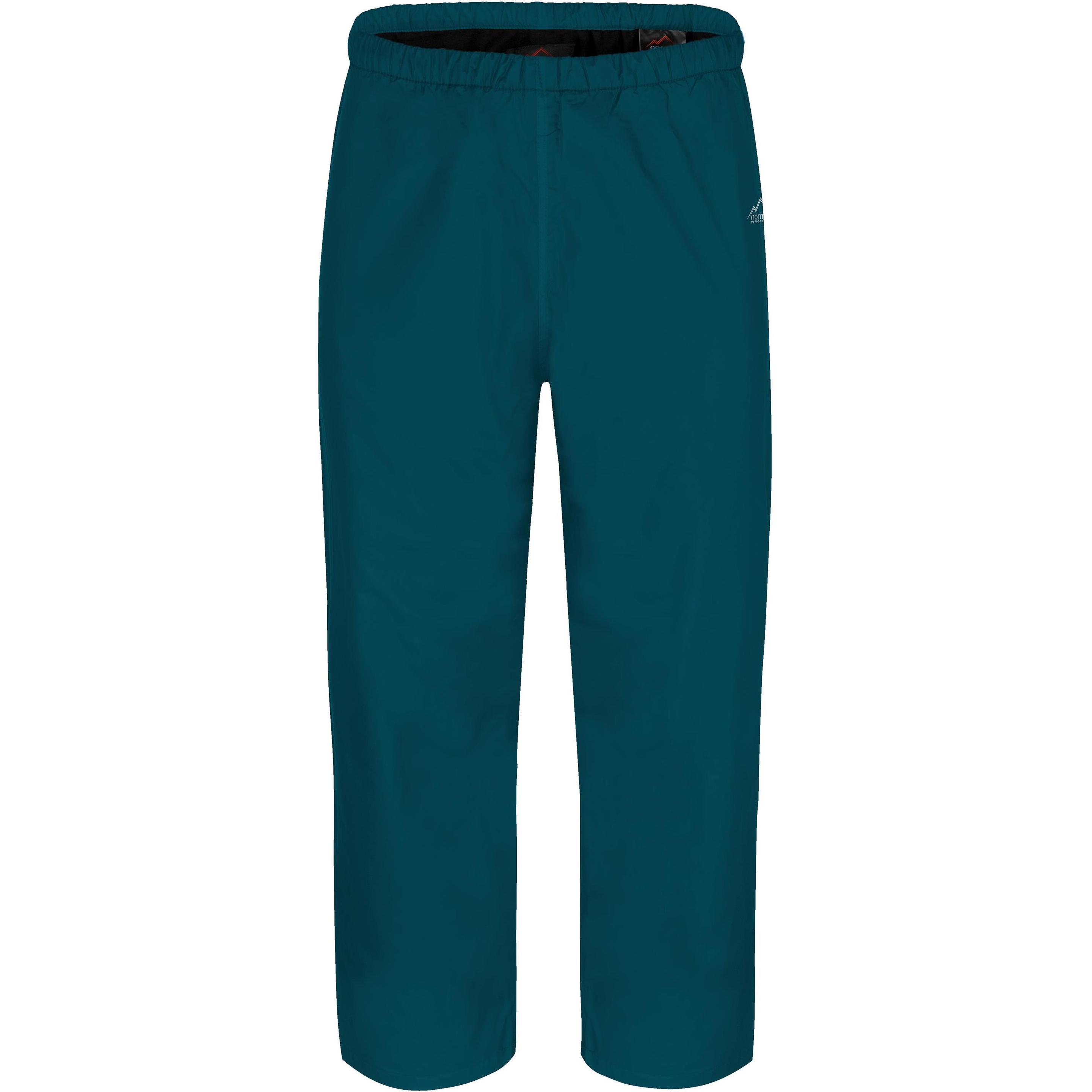 Normani, Herren, Outdoorhose, Kinder Regenhose mit Fleecefutter Bristol - 1425 (XL), Blau, XL