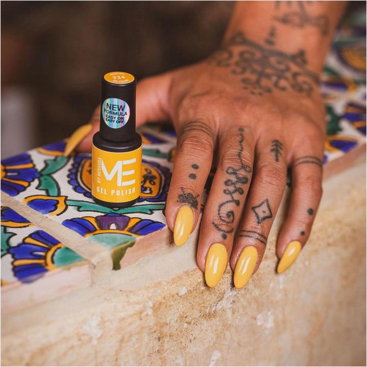Actual product image Mesauda ME By - ME Gel Polish Golden Milk 234 (234, Gel-Effect Nail Polish)