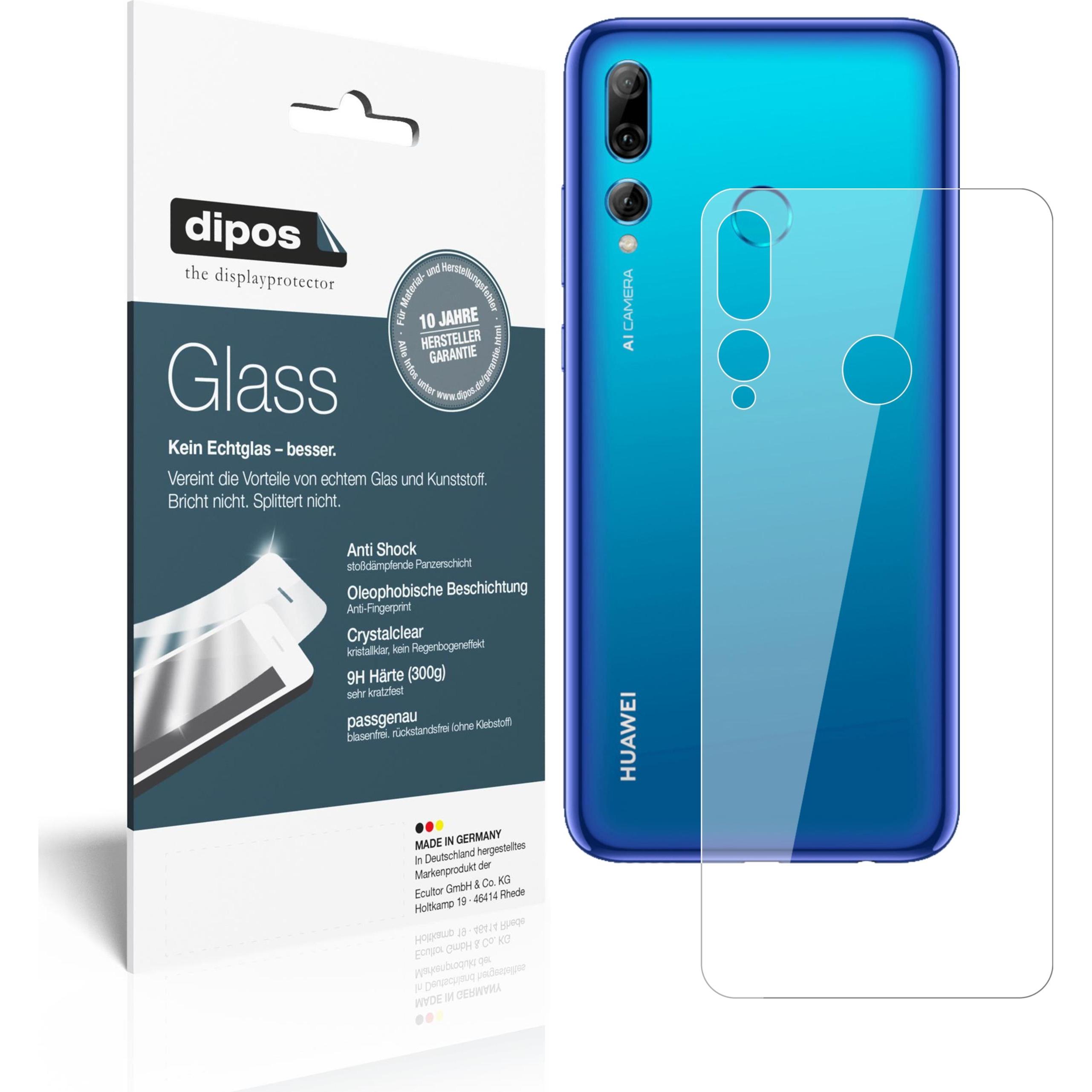 Dipos Displayschutz Anti-Shock (2 Stück, Huawei P Smart+ (2019)), Smartphone Schutzfolie, Transparent