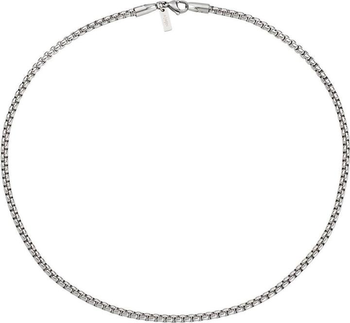 Image du produit Amen Box Chain Steel Collier (Acier inoxydable, 50 cm)