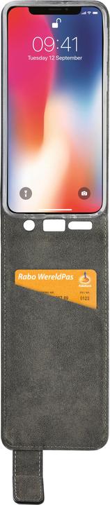 Produktbild Mobilizera Mobilize Classic Gelly Flip Cover Til Iphone X Sort (Apple iPhone X, Apple iPhone XS)