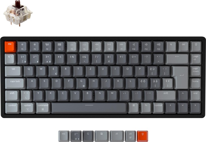 Actual product image Keychron K2 (CH, Cable, Wireless)