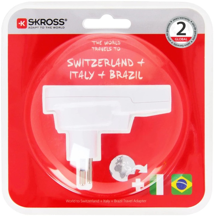 Immagine prodotto Skross World to CH Italy Brasil