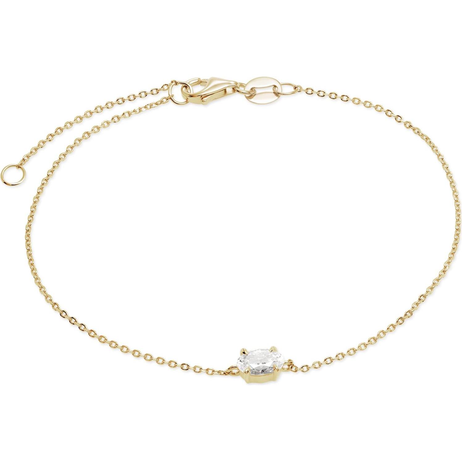 Favs, Armschmuck, Armband, (20 cm, 375er Gelbgold)