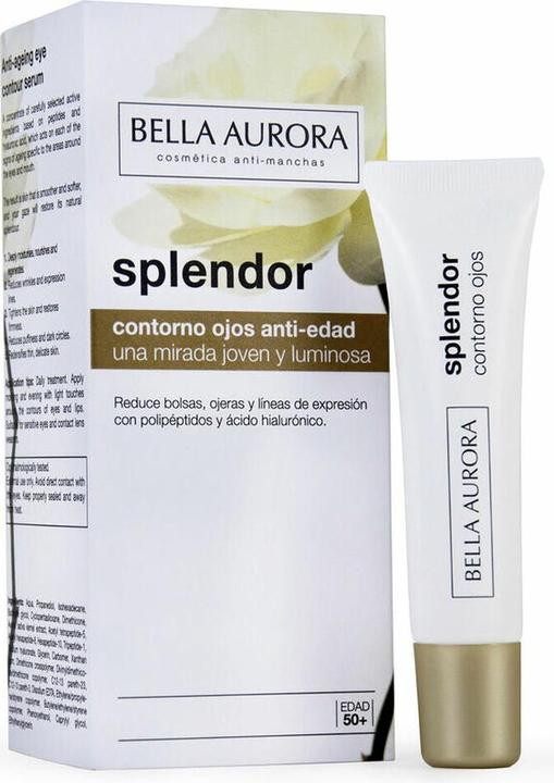 Actual product image Bella Aurora SPLENDOR 10 contorno ojos SPF15 15 ml (Eye Care Cream, Day, 15 ml)