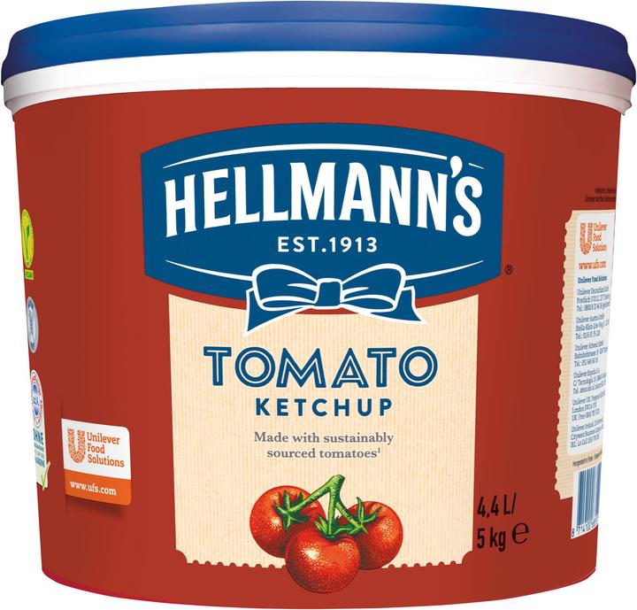 Immagine prodotto Hellmann's Secchio di ketchup da 5 kg (5000 g)
