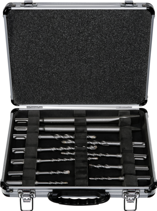 Produktbild Bosch Professional Zubehör Mischbohrer-Set SDS plus, 11 tlg. (5 mm, 6 mm, 7 mm, 8 mm, 10 mm, 12 mm)