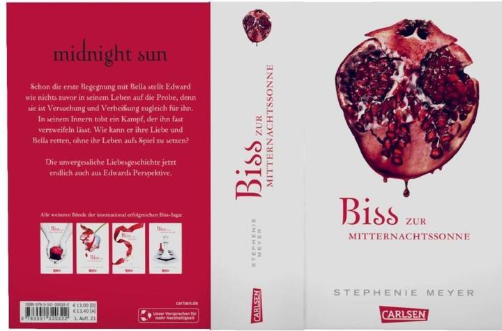 Produktbild Biss zur Mitternachtssonne (Bella und Edward 5) (Henning Ahrens, Stephenie Meyer, Annette von der Weppen, Alexandra Rak, Deutsch)