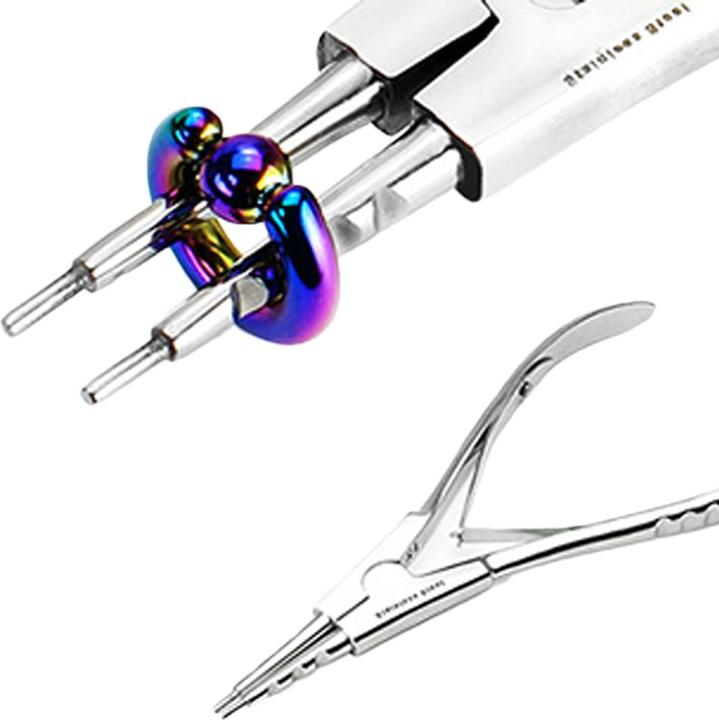 Produktbild Star Piercing XL Ring Öffnungszange (Nr. 8) (ohne Messing, Chirurgenstahl 316L)