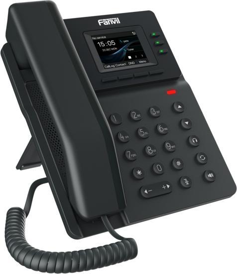 Image du produit Fanvil V60W, IP-Telefon für den Tisch, 6 cm Farbdisplay, 6 programmierbare Tasten, Bluetooth 5, 4 SI