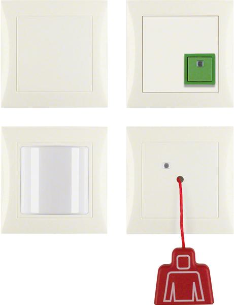 Actual product image Berker 52008982 Emergency call set complete