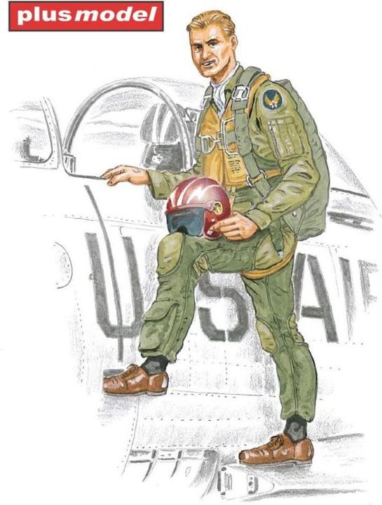 Actual product image Plus Model Pilot F-86 Sabre