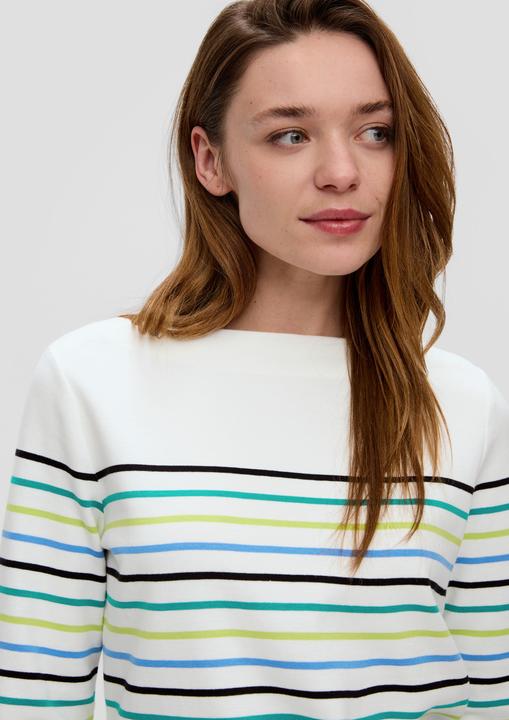 Produktbild s.Oliver Sweatshirt Strickpullover aus Baumwollstretch (38)