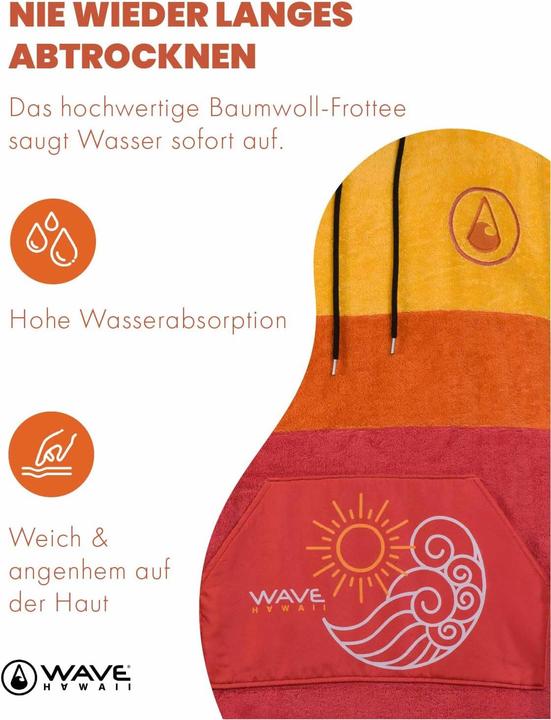 Produktbild Wave Hawaii Bade-Poncho Paia