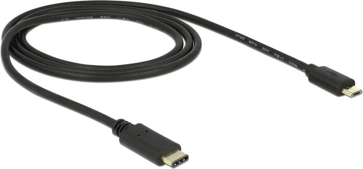 Productafbeelding Delock USB C – USB Micro B (2 m, USB 2.0)