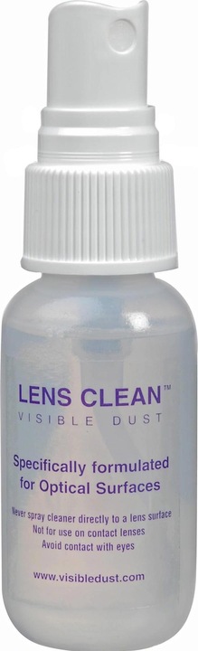 Actual product image Visible Dust Lens Clean Solution
