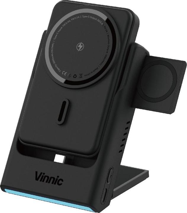 Immagine prodotto Vinnic AELLO PEAK Charging Dock (5000 mAh, 15 W, 15 Wh)