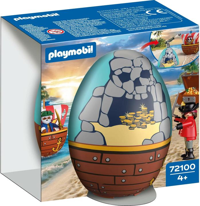 Actual product image Playmobil 72100 Spiel-Ei: Piraten (72100)