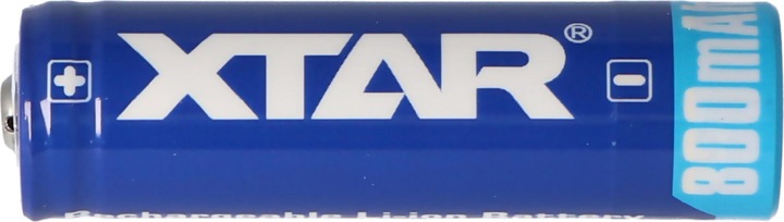 Actual product image Xtar Battery - protected (1 pcs., 14500, 800 mAh)
