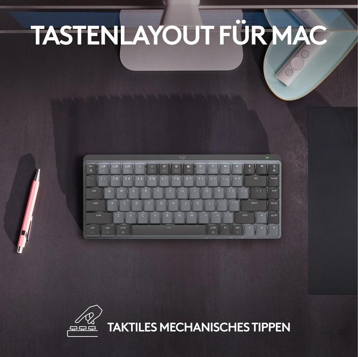 Produktbild Logitech MX Mechanical Mini for Mac (CH, Kabellos)