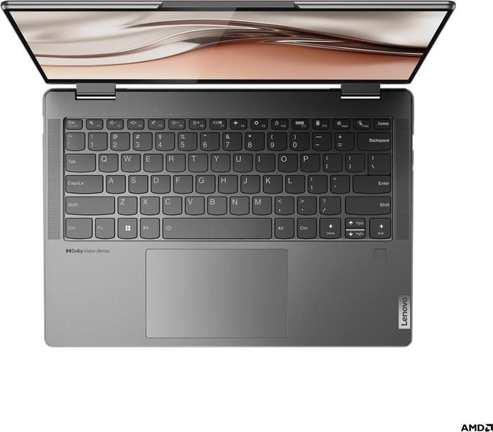 Produktbild Lenovo Yoga 7 82QF0046GE - 14-inch 2.8K OLED Touch, Ryzen 5 6600U, 16GB RAM, 512GB SSD, Digit (14", AMD Ryzen 5 6600U, 16 GB, 512 GB, DE)