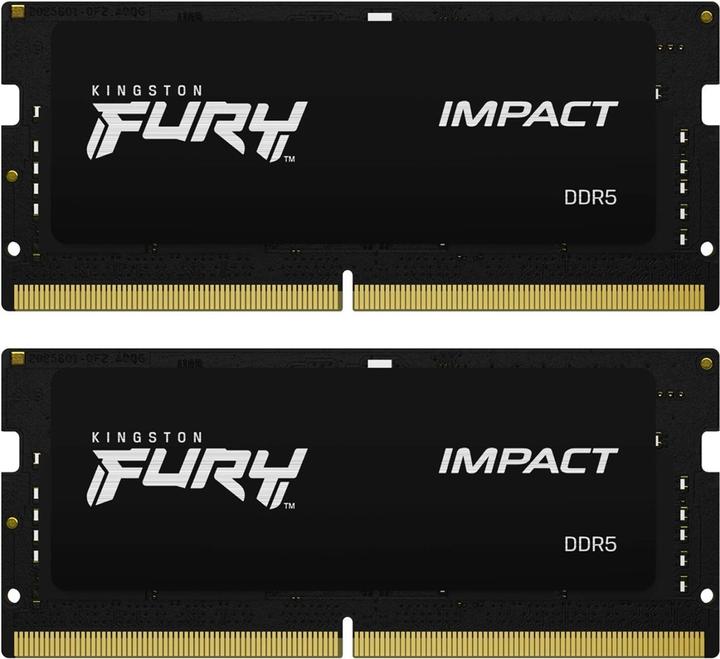 Image du produit Kingston FURY Impact (2 x 16GB, 4800 MHz, RAM DDR5, SO-DIMM)