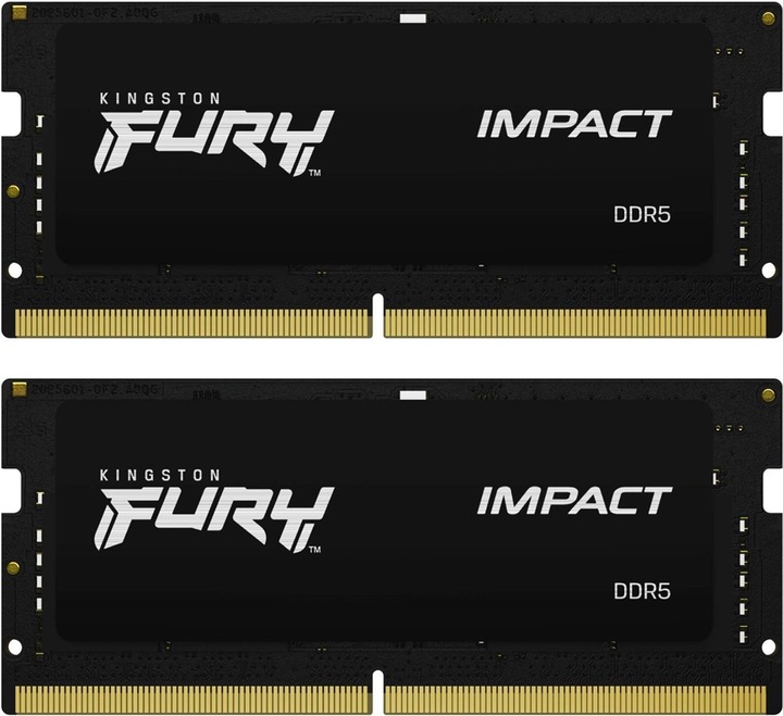 Actual product image Kingston FURY Impact (2 x 16GB, 4800 MHz, DDR5 RAM, SO-DIMM)