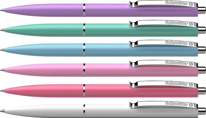 Immagine prodotto Schneider K15 - Kugelschreiber (Argento, Bianco, Blu chiaro, Lilla, Multicolore, Pastello assortito, Pink, Rosa, Verde menta, 50 x)