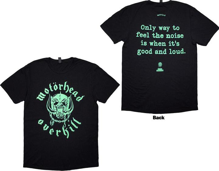 Immagine prodotto Motorhead Overkill Lyric Back Print (L)