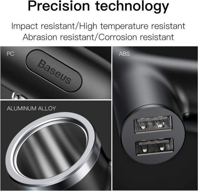 Image du produit Baseus Chargeur de voiture Y