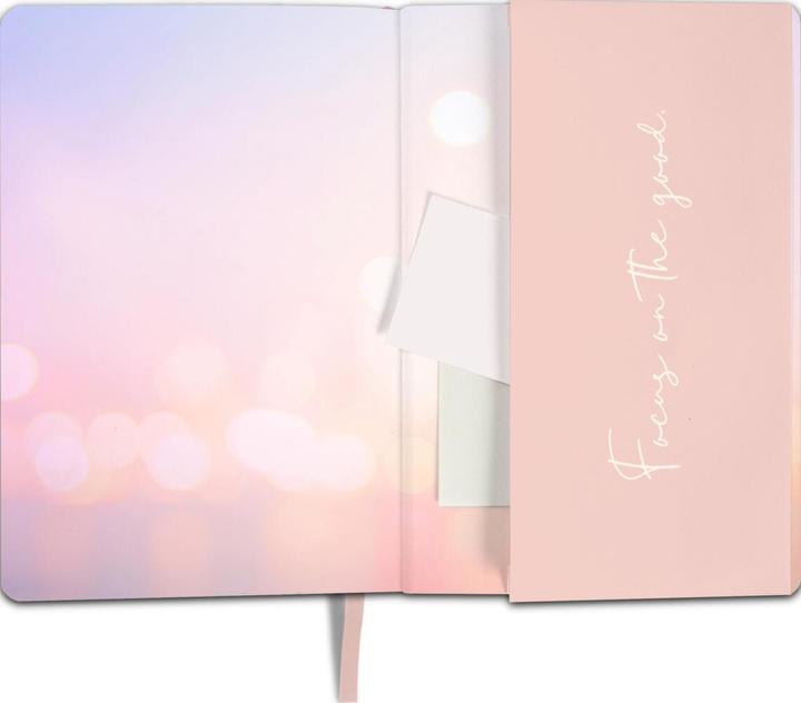 Actual product image Notebook A5 dotted myNOTES Live the life (A5, Checked)