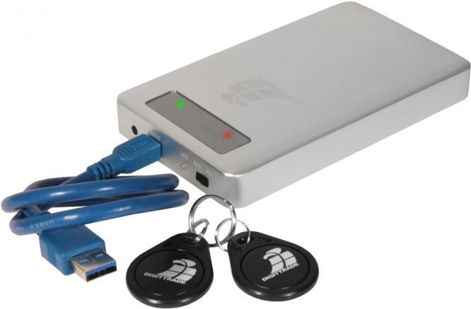 Produktbild Digittrade RS256 4TB RFID Security externe Festplatte - 256-Bit AES Verschluesselung 6,35cm 2,5Zoll 5400rpm... (4 TB)