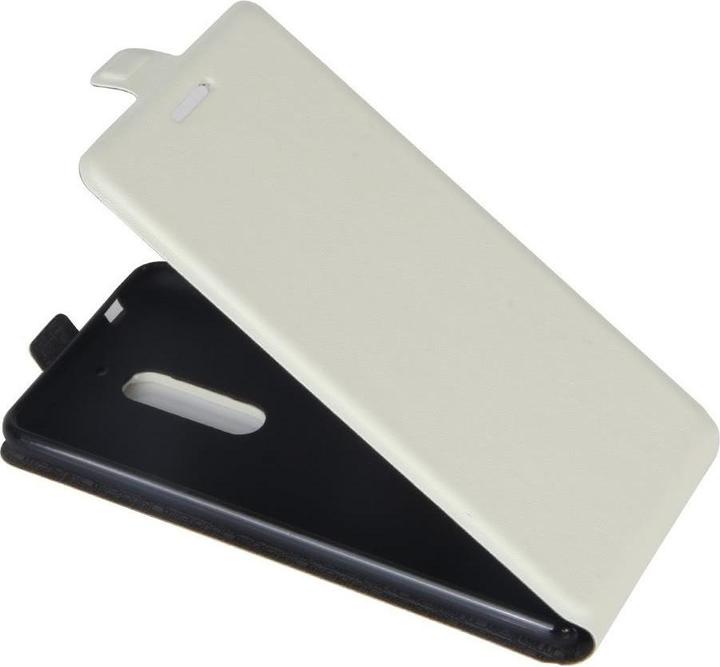 Actual product image Cover-Discount Leather flip case with photo pocket vertical