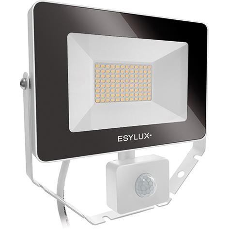 Esylux, Fassadenbeleuchtung, LED-Strahler mit BWM BASICAFLTR3000840MDW 4000K weiss AFL/OFL Downlight/Strahler/Flutlicht ...
