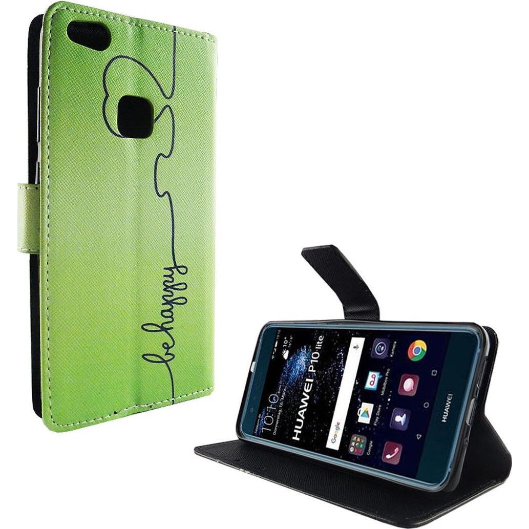 König Design Hülle Handy Schutz für Huawei P10 Lite Case Cover Tasche Wallet Etui Handyhülle (Huawei P10 Lite), Smartpho...