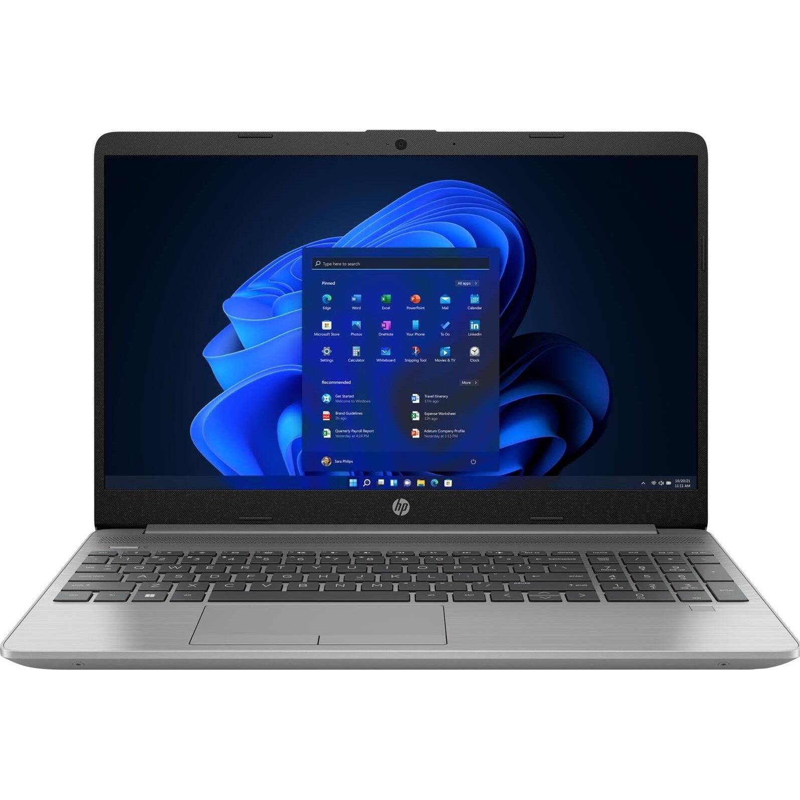 HP 255 G9 (15.60", AMD Ryzen 3 5425U, 8 GB, 256 GB, DE), Notebook, Schwarz