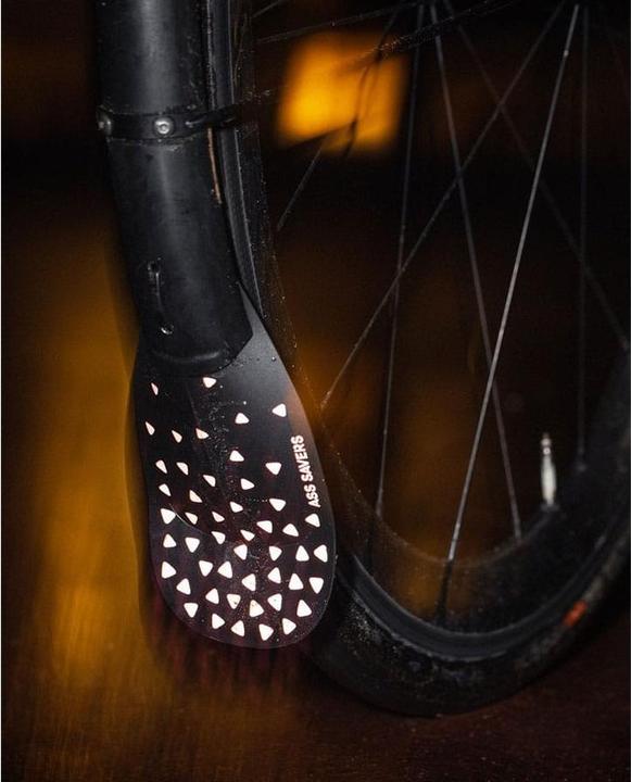 Actual product image Ass Savers TFR-1 Toetector Regular - Reflective (Front mudguard)