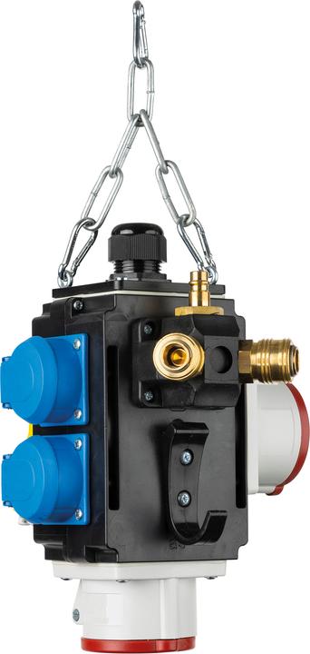 Produktbild As - Schwabe Energiewürfel mit Druckluft- und Datenanschluss (4x, CEE 7/3)