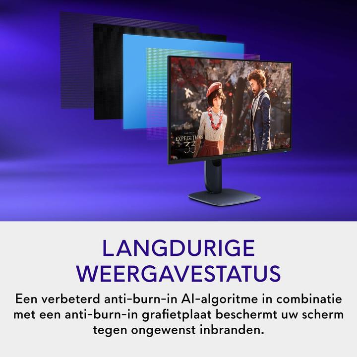 Actual product image Dell Alienware 27 AW2725Q (3840 x 2160 Pixels, 27")