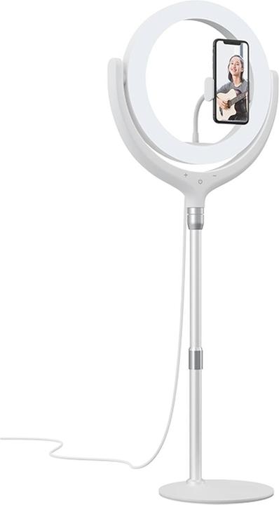 Image du produit Devia Support de téléphone avec lampe LED 40cm (Éclairage annulaire)