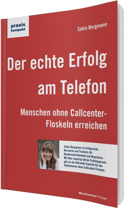 Produktbild Der echte Erfolg am Telefon (Deutsch, Sabin Bergmann, 2016)
